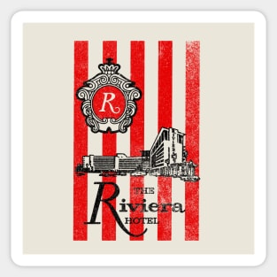 Retro Vintage RIviera Hotel and Casino Las Vegas Sticker